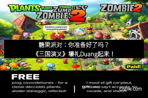 糖果派对:你准备好了吗?《三国演义》壕礼Duang起来! 糖果派对:你准备好了吗?《三国演义》壕礼Duang起来!